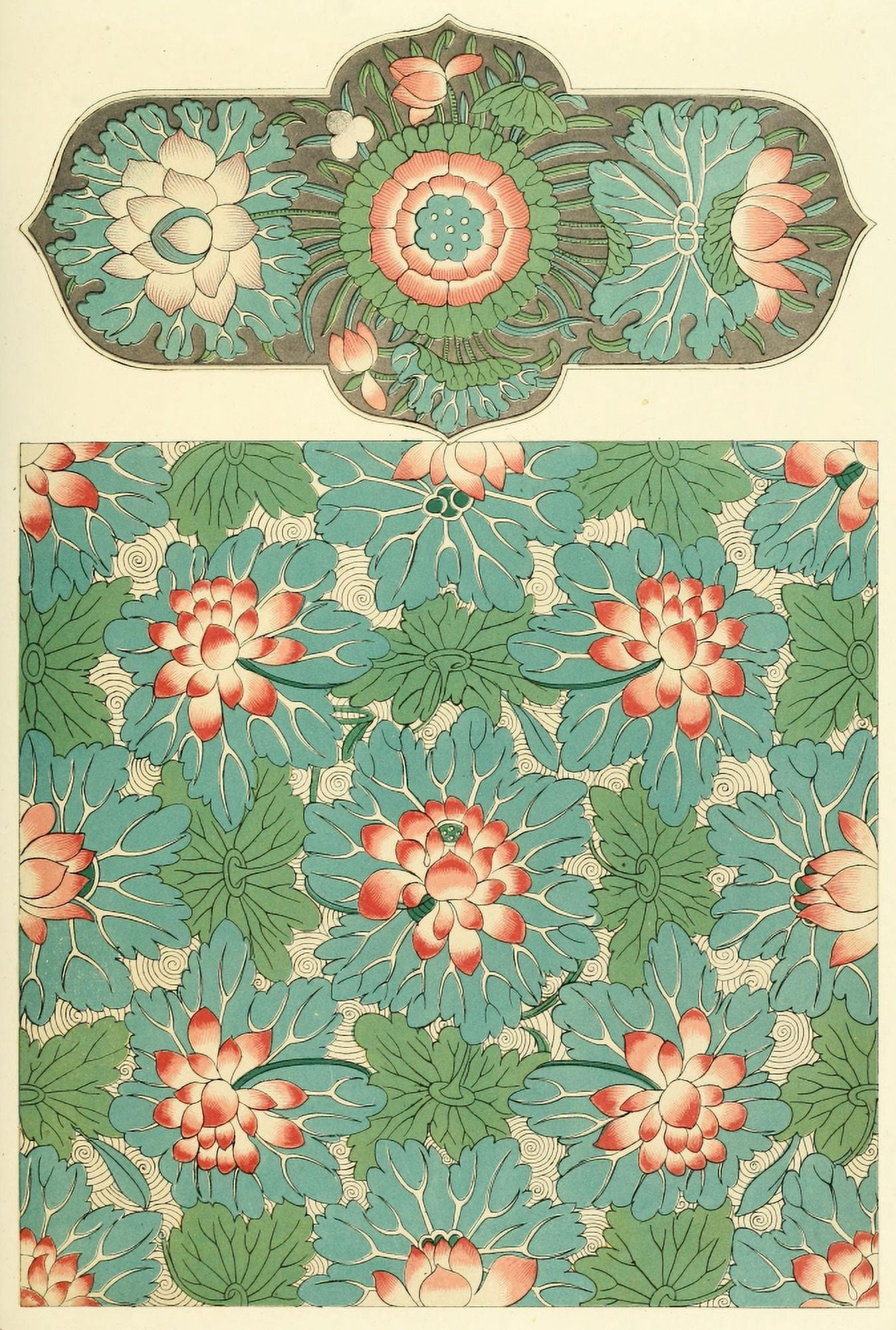 Examples of Chinese ornament 1867-77 Canvas Art - (24 x 36)