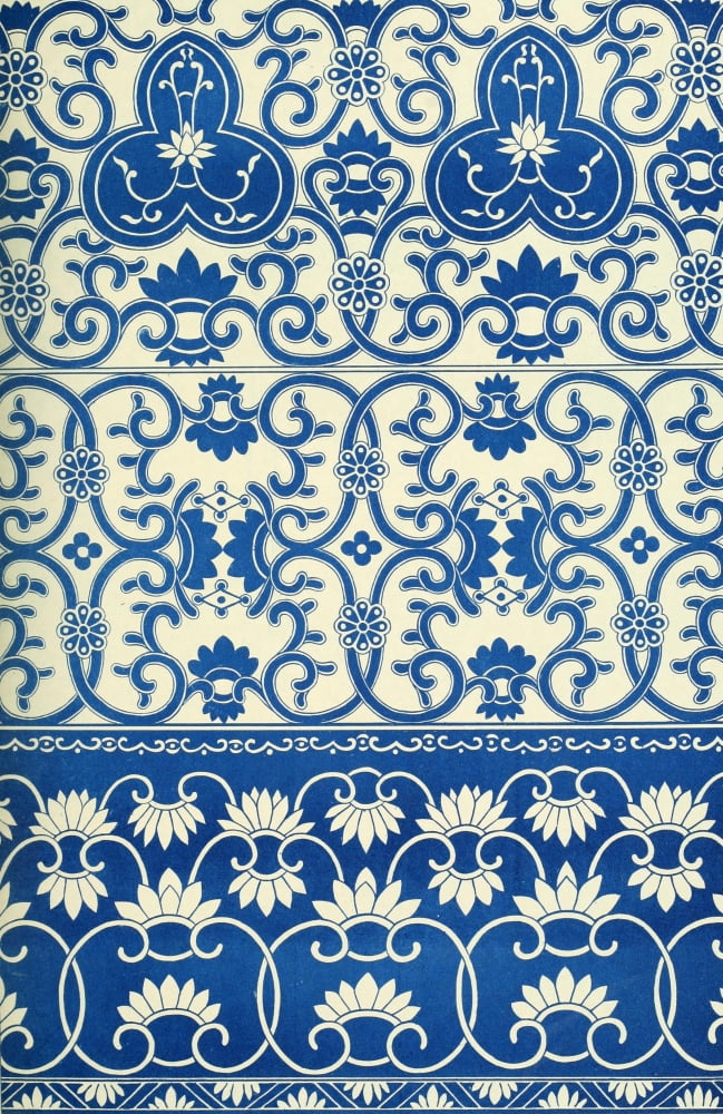 Examples of Chinese ornament 1867-8 Canvas Art - (18 x 24)