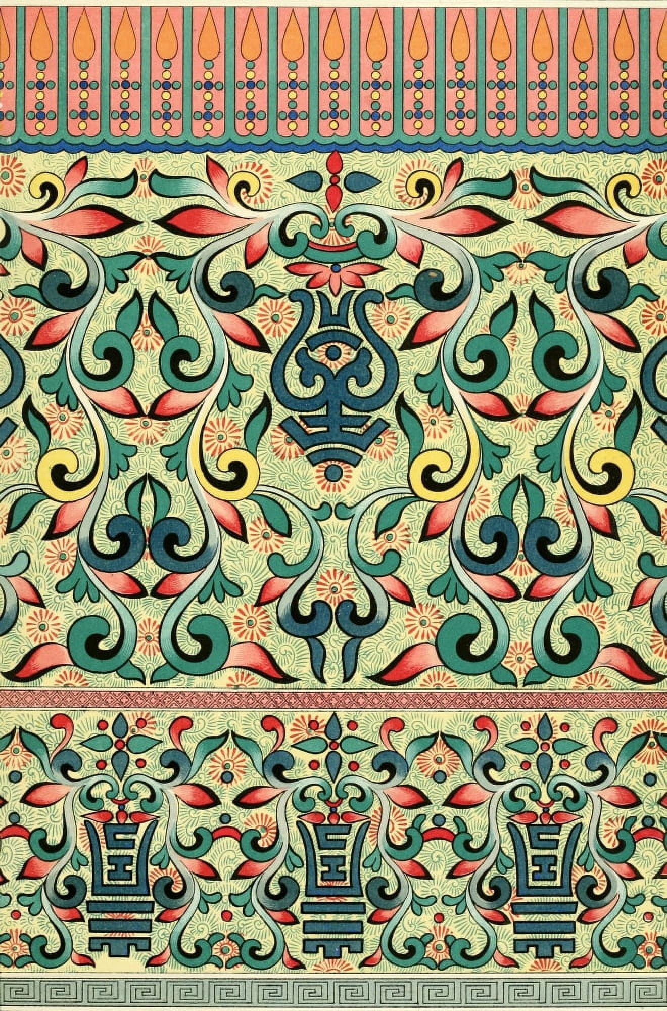Examples of Chinese ornament 1867-81 Canvas Art - (24 x 36)