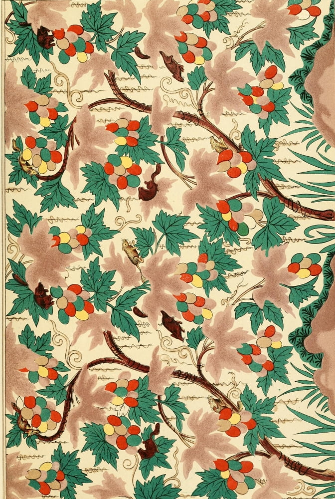 Examples of Chinese ornament 1867-84 Canvas Art - (18 x 24)