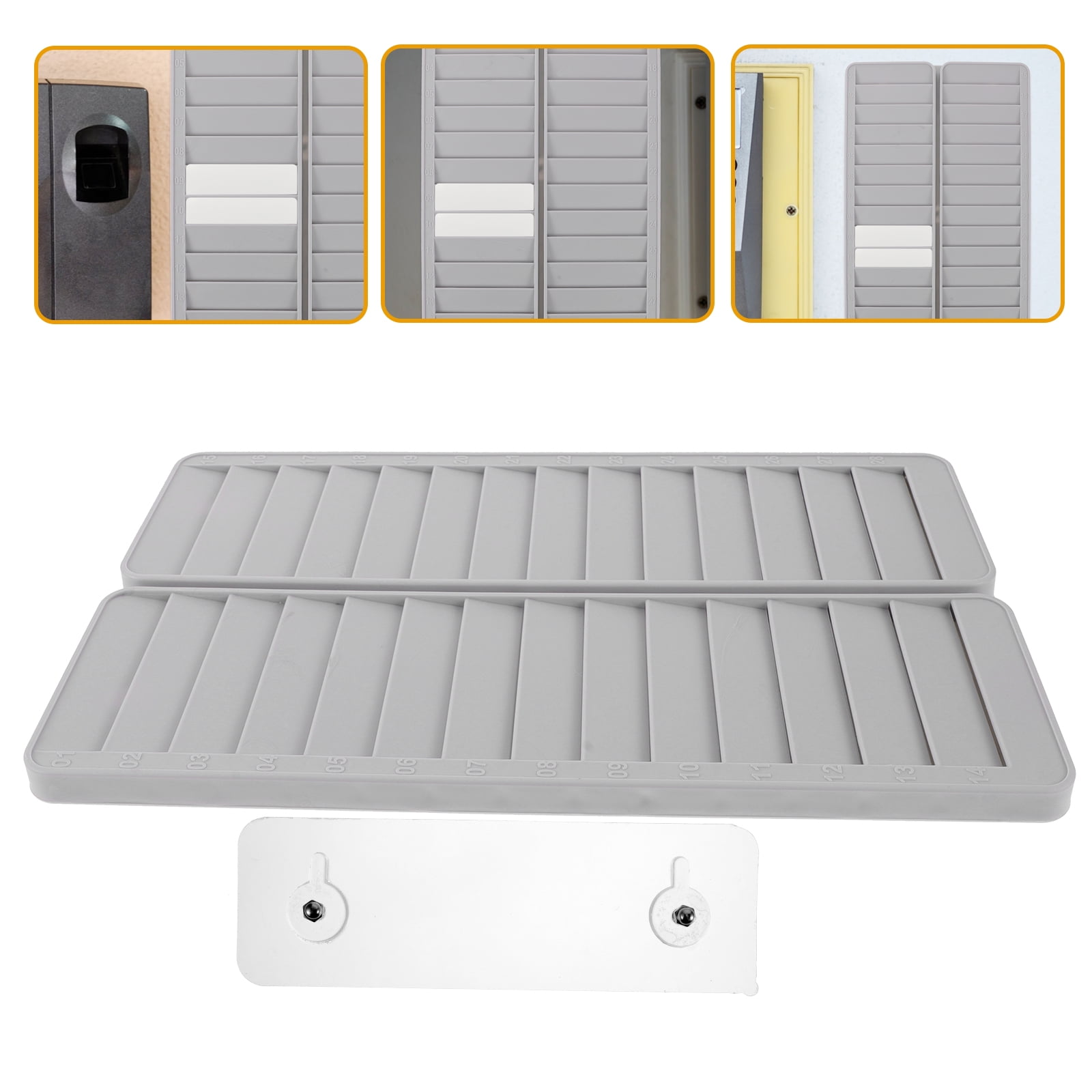 Exam Paper Rack Exams Attendance Card Rack Plastic Attendance Machine Student Exam ...