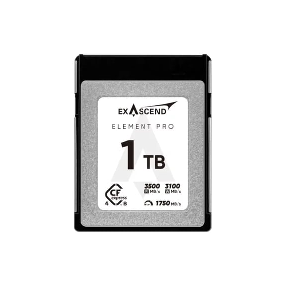 Exascend Element Pro 1TB CFexpress Type-B 4.0 Memory Card