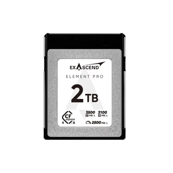 Exascend Element Pro 2TB CFexpress Type-B 4.0 Memory Card