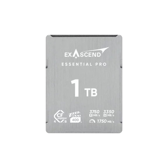 Exascend Essential Pro 1TB CFexpress Type-B 4.0 Memory Card
