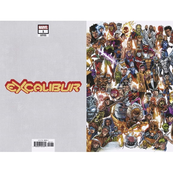 Excalibur #1 (Bagley Every Mutant Ever Var Dx) Marvel Comics Comic Book