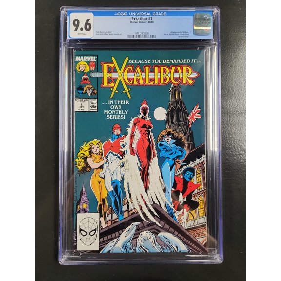 Excalibur #1 - CGC 9.6 Comic Book