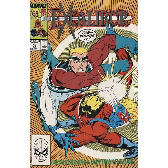 Excalibur #10 VF ; Marvel Comic Book