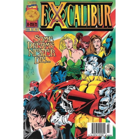 Excalibur #107 (Newsstand) VF ; Marvel Comic Book