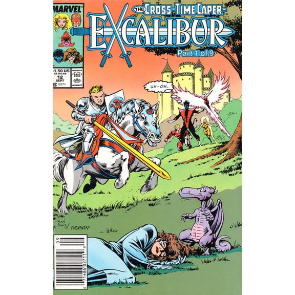 Excalibur #12 (Newsstand) VF ; Marvel Comic Book