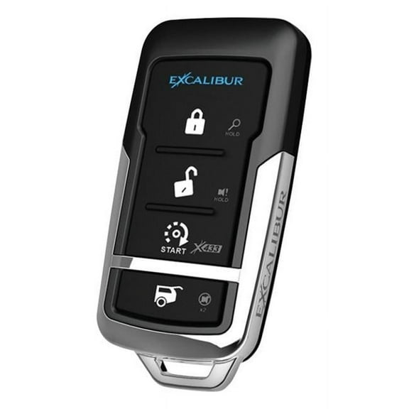 Excalibur 141203E 1-Way Remote Transmitter  Compatible with RS3753D, RS375, RS475 Car Alarm Systems