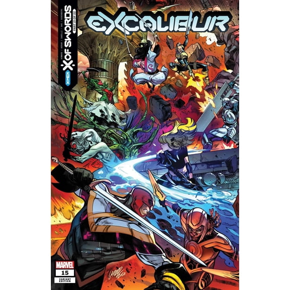 Excalibur #15 Larraz Connecting Var Xos (Larraz Connecting Var Xos) Marvel Comics Comic Book 2020