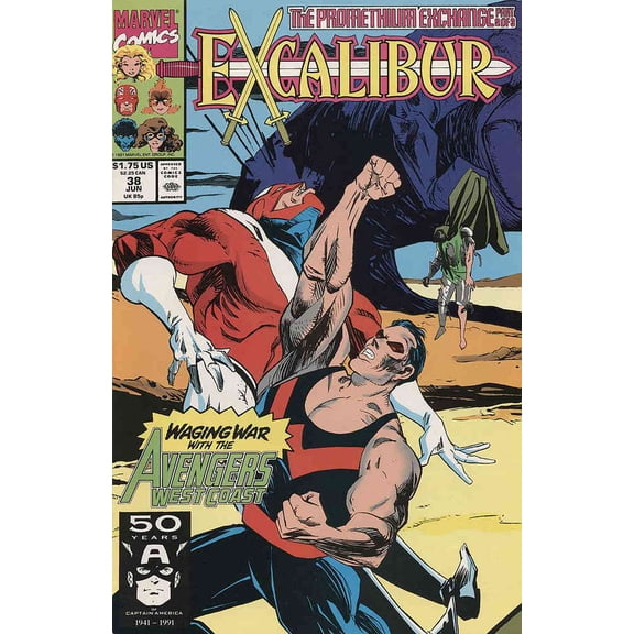 Excalibur #38 VF ; Marvel Comic Book