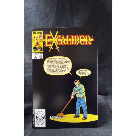 Pre-Owned Excalibur #4 1989 Marvel Comics Comic Book