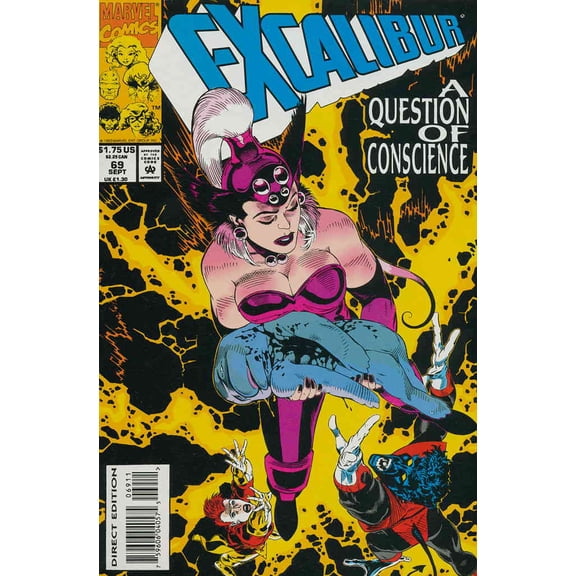 Excalibur #69 VF ; Marvel Comic Book