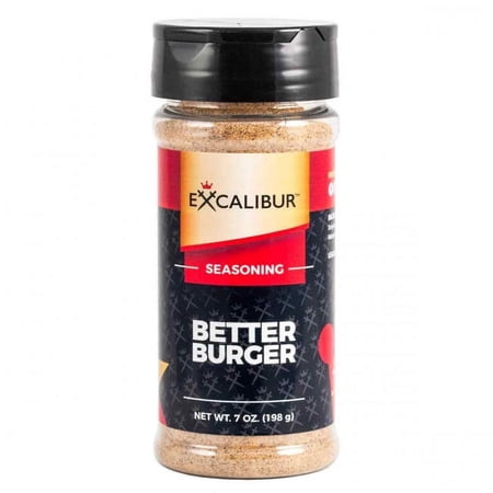 Excalibur Better Burger Seasoning Shaker, 7 oz