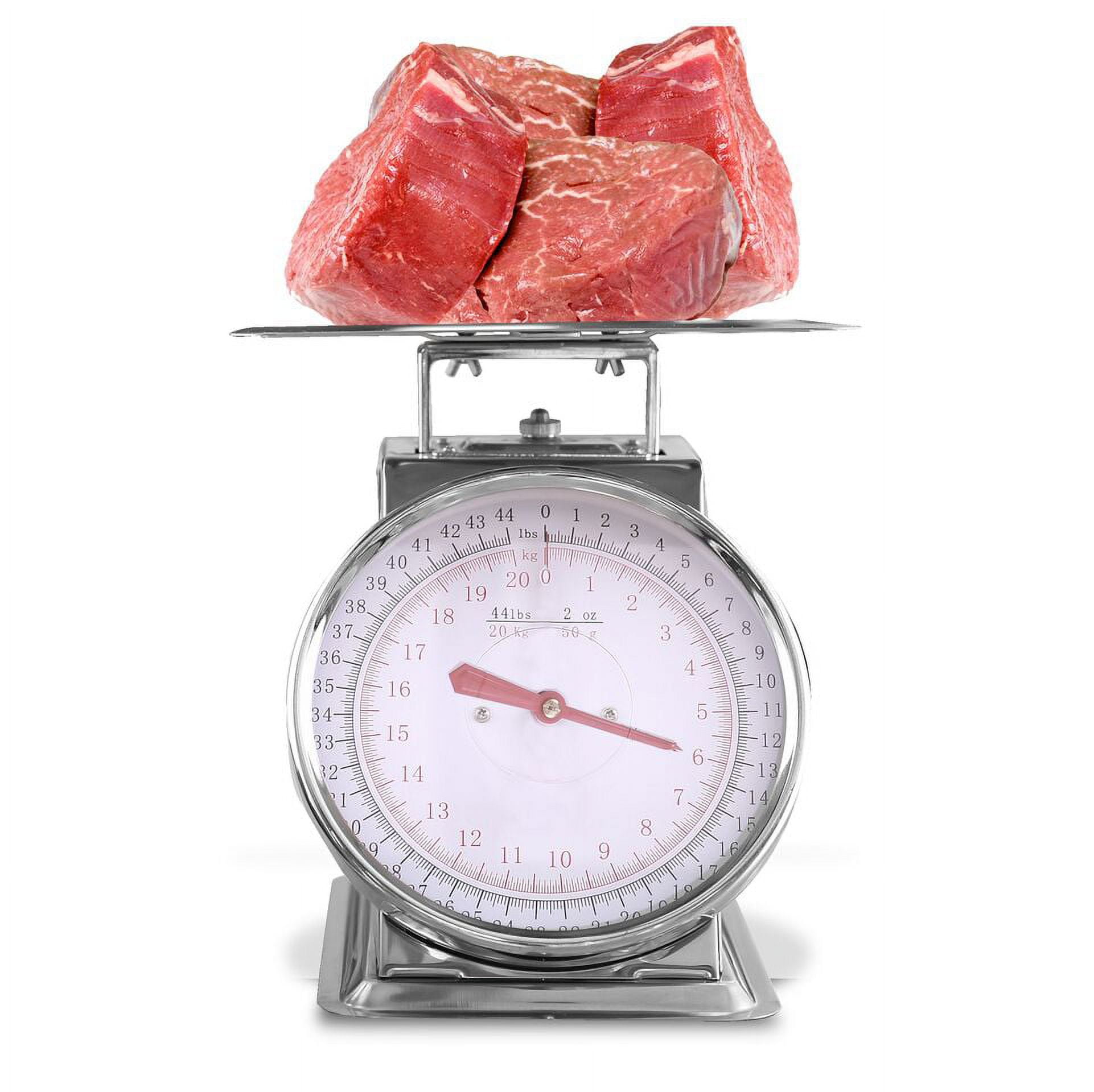 Scale meat top