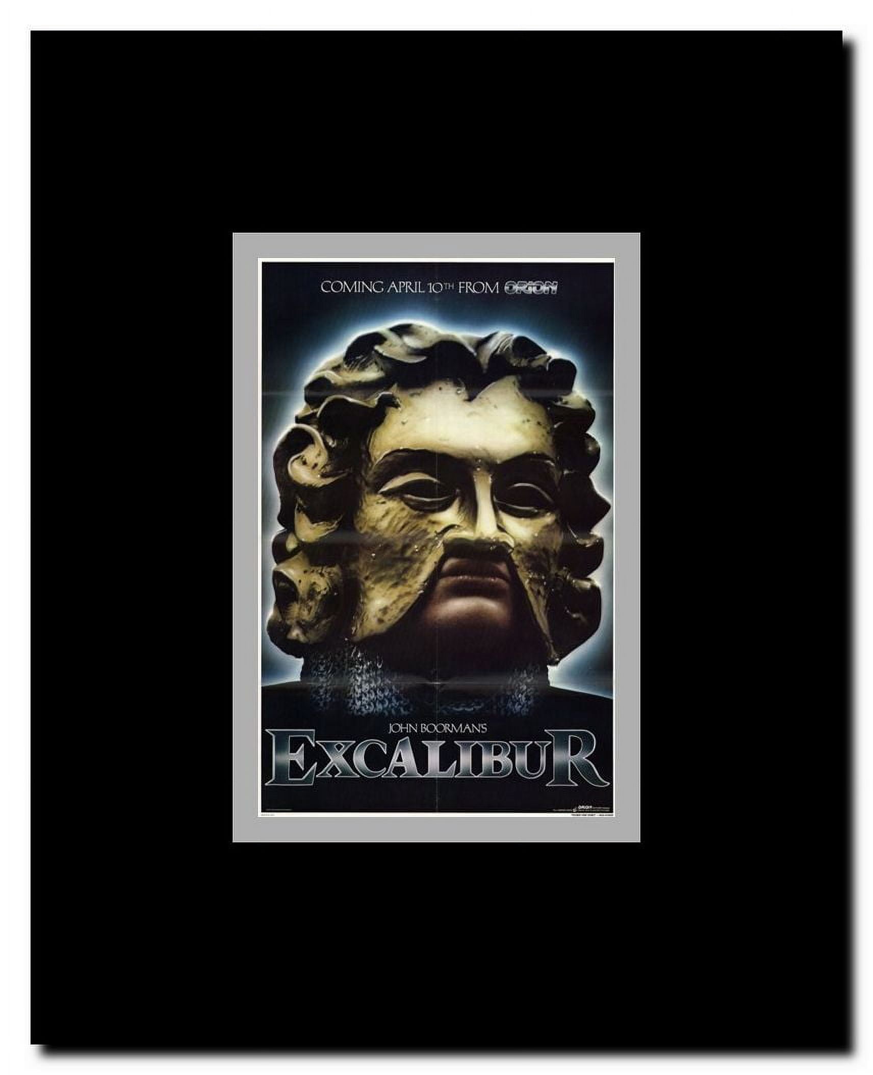 Excalibur Framed Movie Poster