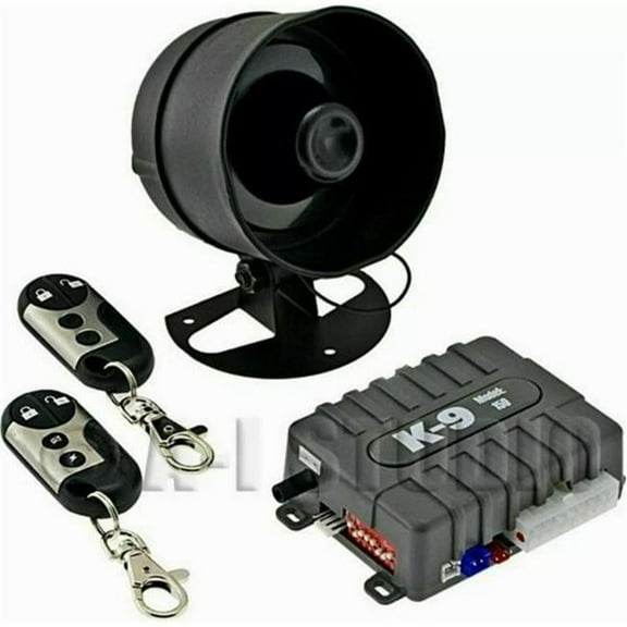 Excalibur K9-150D-LA Vehicle Security with 8 Programmable Features