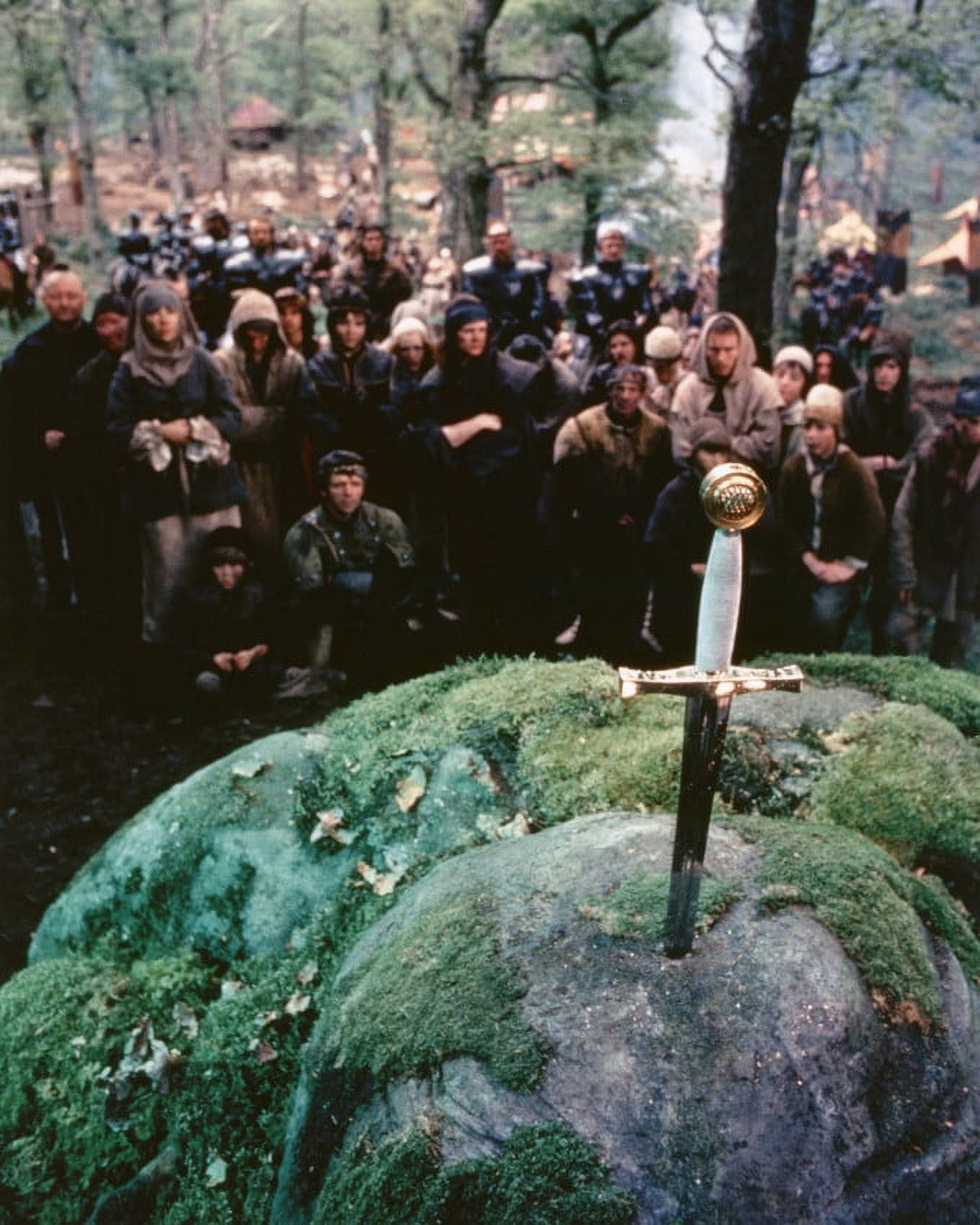 Excalibur King Arthur Legend Sword In The Stone 24X36 Classic Hollywood ...