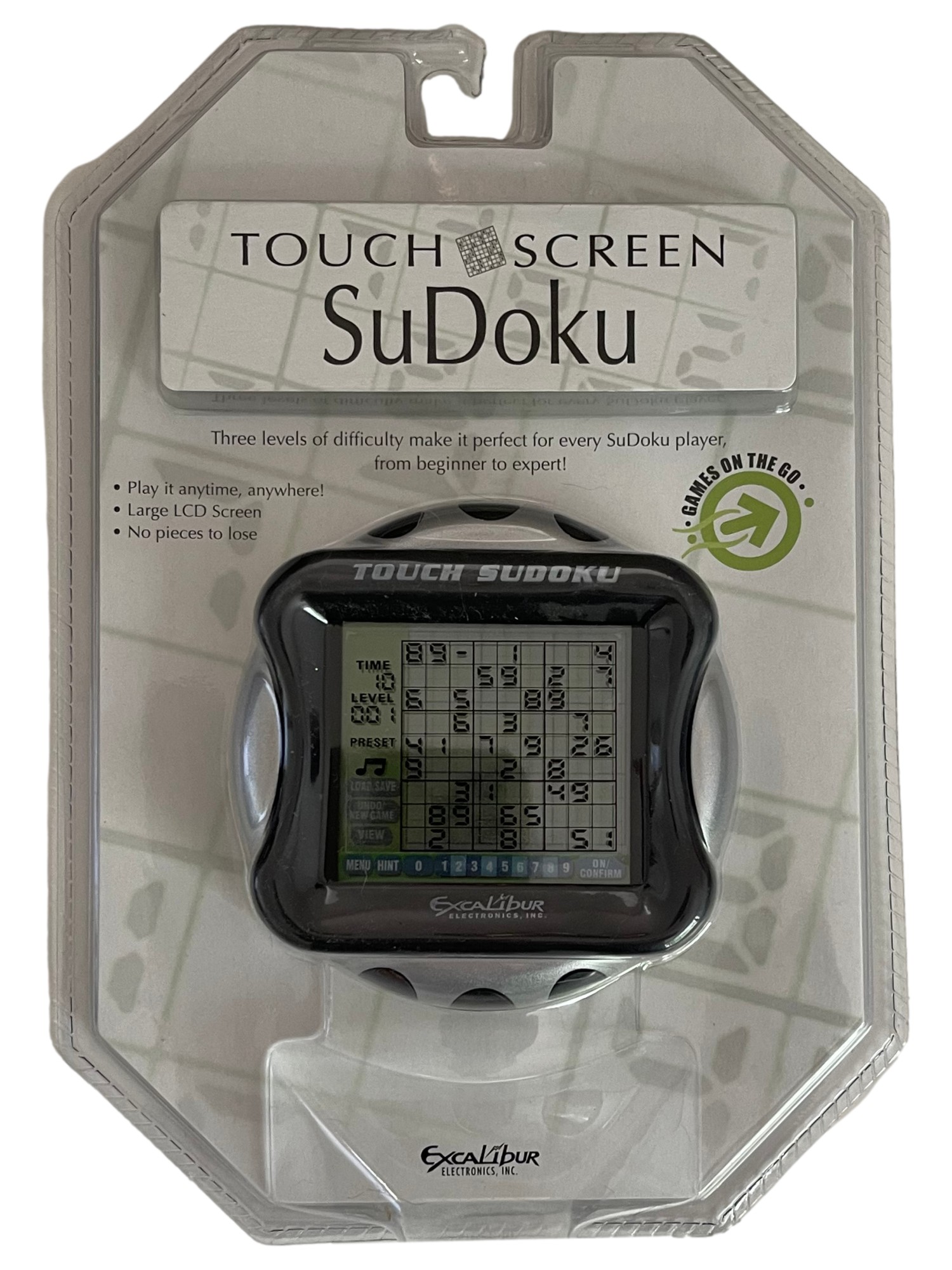 Excalibur LCD Touch Screen SuDoku Multi Player Handheld Game