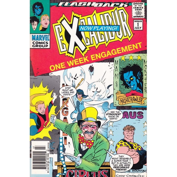 Excalibur #Minus 1 (Newsstand) VF ; Marvel Comic Book