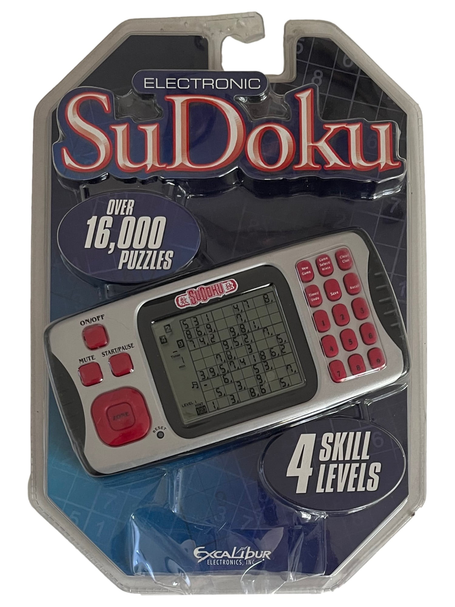 Excalibur Touch Screen Sudoku Multi Player Handheld Game