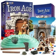 Piano Potato Iron Age Fossil Dig Kit for Kids Ages 6+, STEM Archaeology Excavation Kit with Mining Tools, Educational Toy for Birthday & Holiday Gift, Explore Ancient History & Crafts
