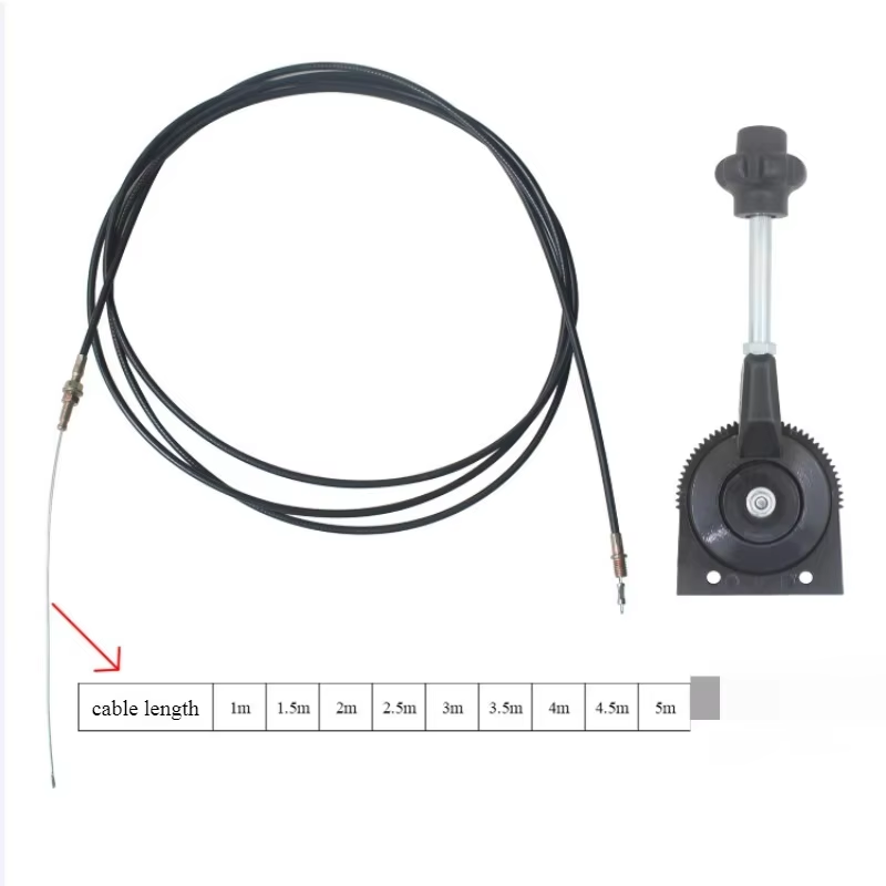 Excavator Manual Throttle Cable Controller Assembly For Heavy Machinery