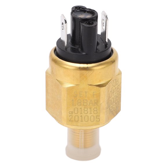Excavator Pressure Sensor Switch Brass Tight Fit Pressure Switch 01818 Replacement for LiuGong Excavator