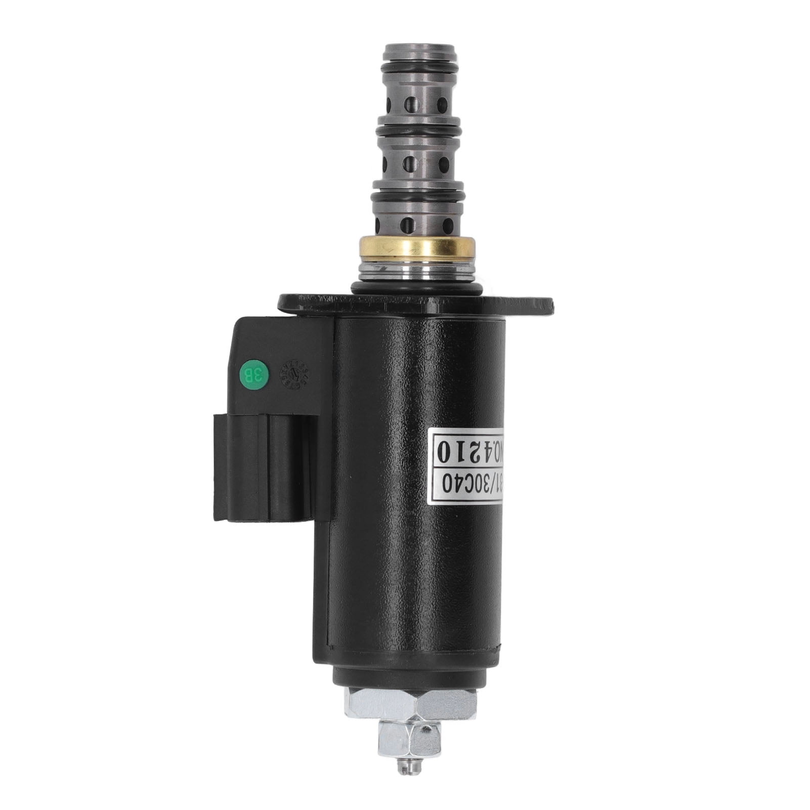 Excavator Proportional Solenoid Valve Alloy Steel Shell 2 Pins Frosted