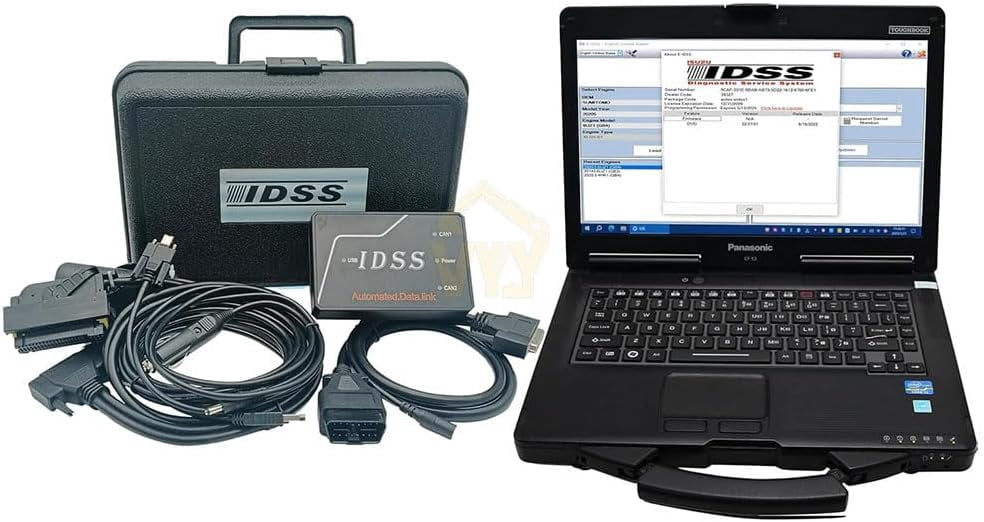 Excavator Scanner Diagnostic Tool for Isuzu IDSS E-IDSS G-IDSS MT10248 ...
