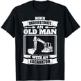 thumbnail image 1 of Excavator Shirt Funny Backhoe T-Shirt Gift Dad T-Shirt, 1 of 4