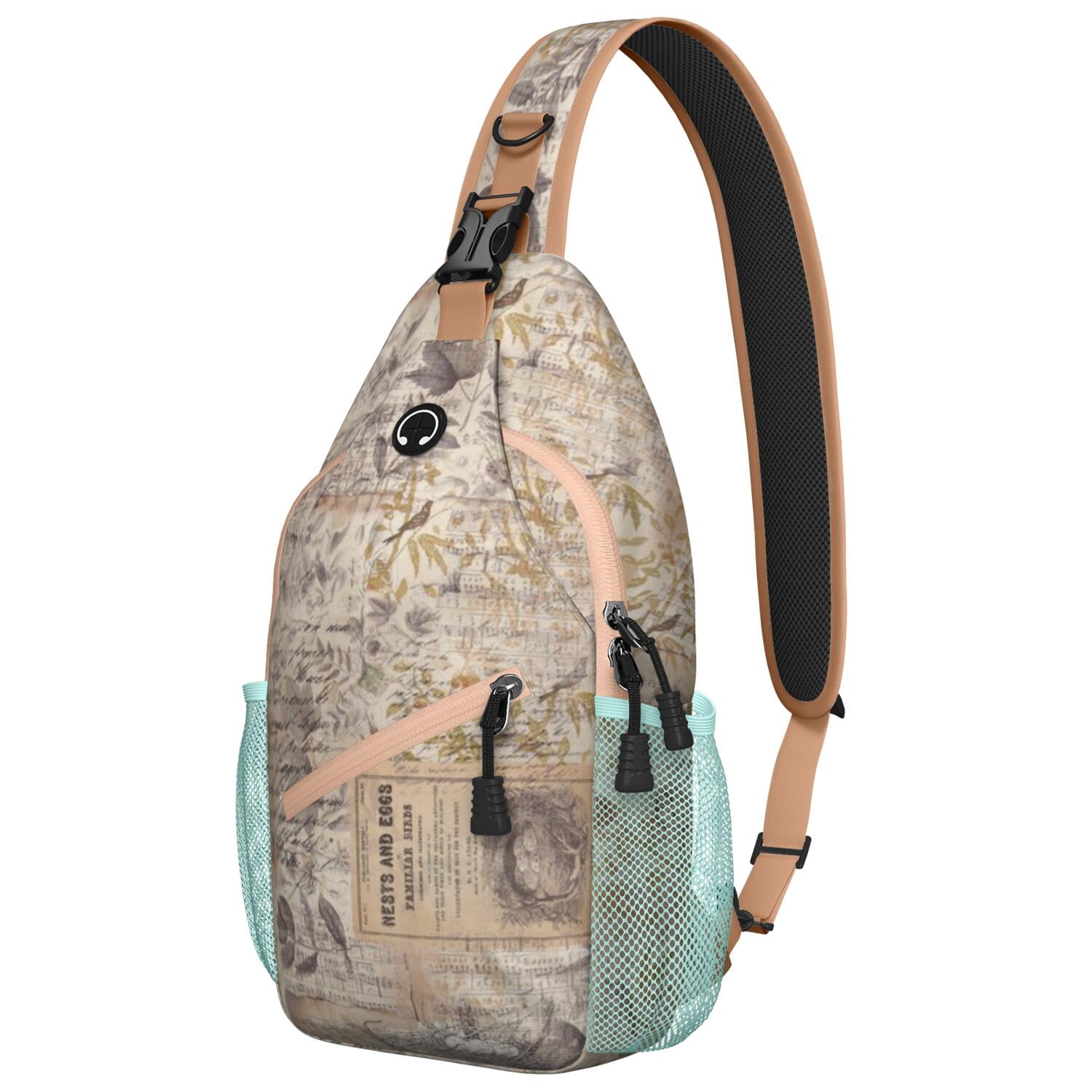 Excavator Sling Bag for Men Comfortable & Anti-Theft Shoulder Backpack Great for Biking, Hiking & Urban Use