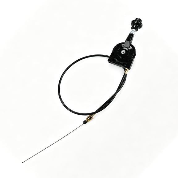 Excavator Throttle Control Cable Throttle Motor Cable Replacement 2.5 Meter Manual Flexible Throttle Wire for Quick Response Throttle Controller Cable Powersports LeversSD-WDOORLINE-BK