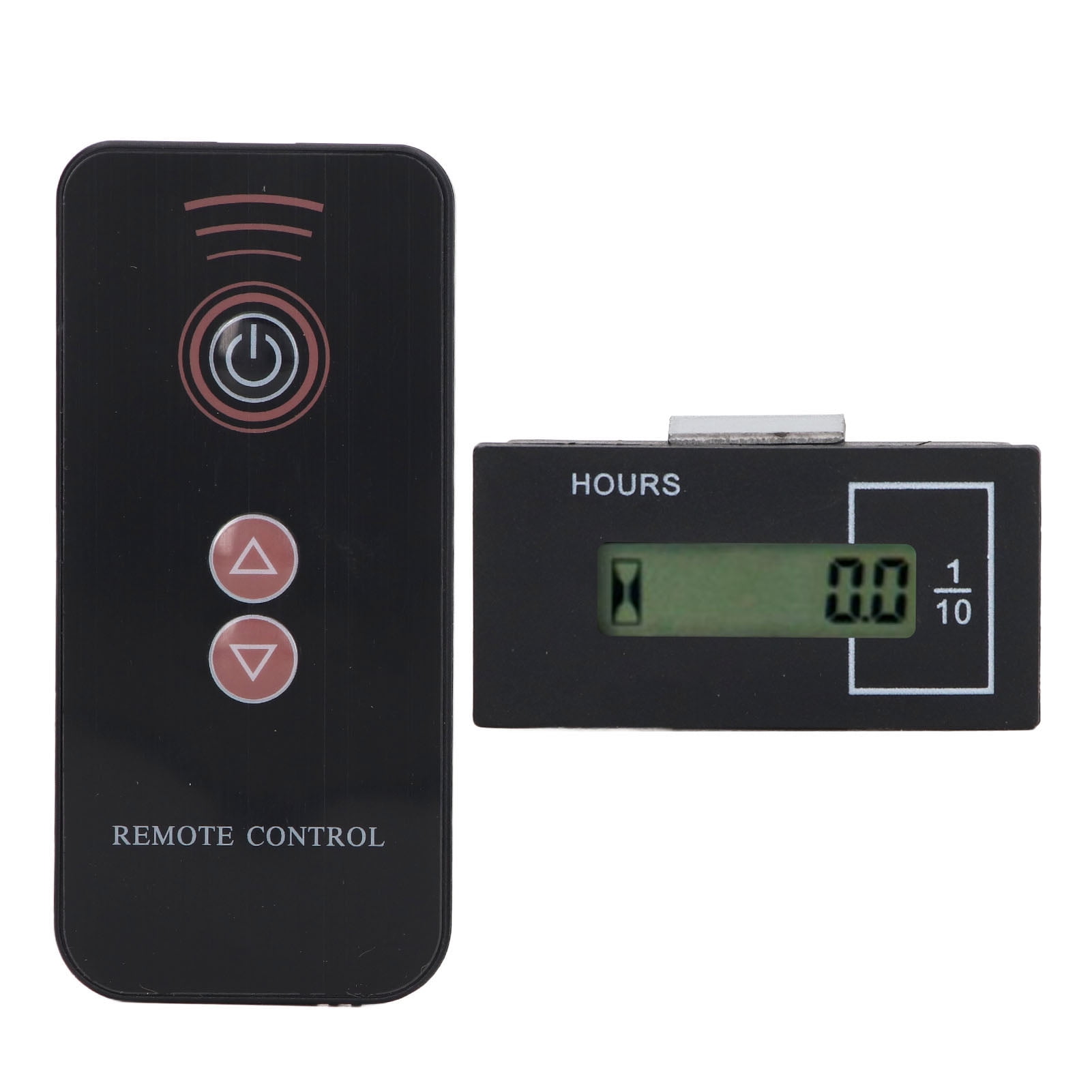 Excavator Timer Hour Meter Remote Control LCD Digital Display 12V?36V 0 ...