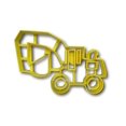 thumbnail image 1 of Excavator Truck Cookie Cutter- Fast Shipping - Sharp Edges - Exceptional Quality, 1 of 5
