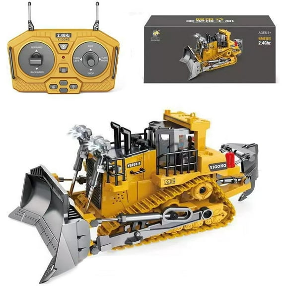 Excavator, Trucks, Commandthe Site. Conquer The Dirt, Rc Excavator and Dump Truck with 360 Rotation for Adults, 2.4ghz Remote Control Construction Vehicle Set