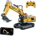 thumbnail image 1 of Excavator, Trucks, Commandthe Site. Conquer The Dirt, Rc Excavator and Dump Truck with 360 Rotation for Adults, 2.4ghz Remote Control Construction Vehicle Set, 1 of 8