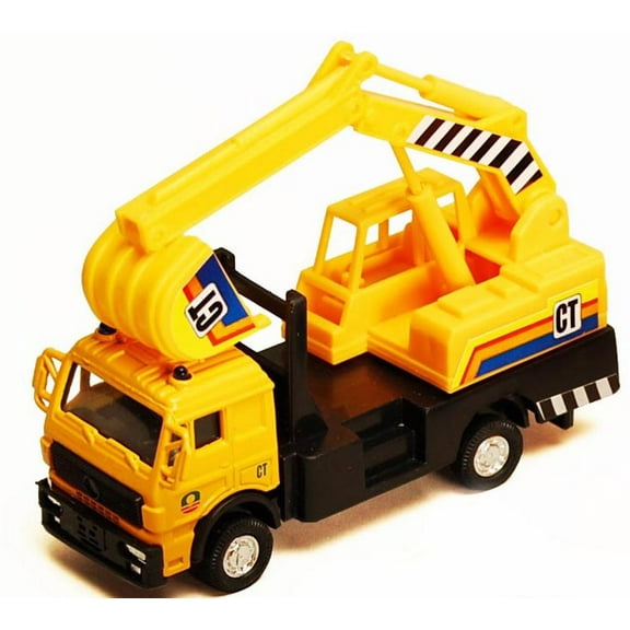 Excavator, Yellow - Showcasts 9531/4D - 4.5 Inch Scale Diecast Model Replica (Brand New, but NOT IN BOX)