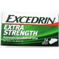 Excedrin Extra Strength, Aspirin Pain Reliever Caplets, Count 1