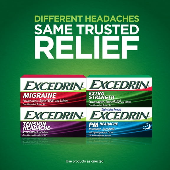 Excedrin Extra Strength Caplets  Headache Relief  300 Count.