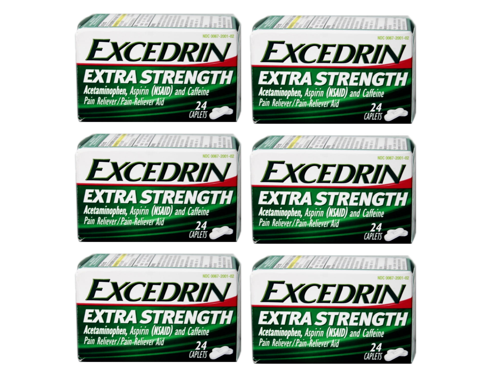 Excedrin- Extra Strength/ Extra Fuerte x 24 Tabs