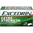 thumbnail image 1 of Excedrin Extra Strength Pain Reliever Caplets 24 Caplets, 1 of 5