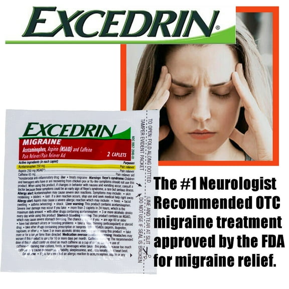 Excedrin Migraine 6 Count of Single Dose