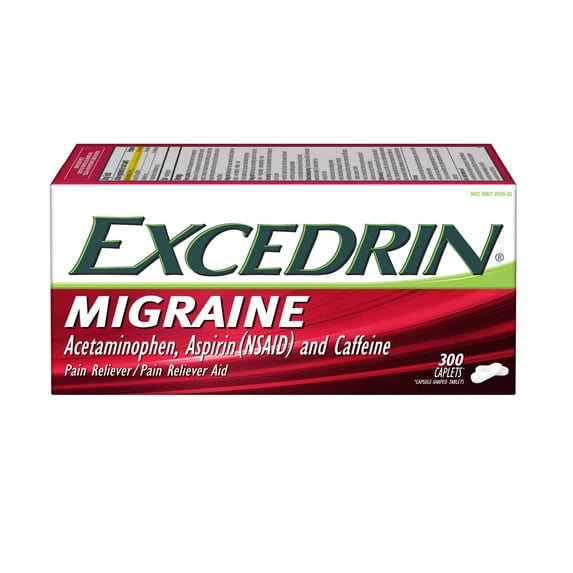 Excedrin Migraine Caplets (300 Count)