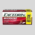 thumbnail image 1 of Excedrin Migraine Caplets for Migraine Pain Relief, 125 count, 1 of 5