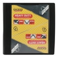 Exceed 2 inch 3Ring Heavy Duty Binder, Slant Ring, Black