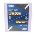 Exceed 3Ring Heavy Duty Binder, 1.5” Lilac Glaze, Slant Ring