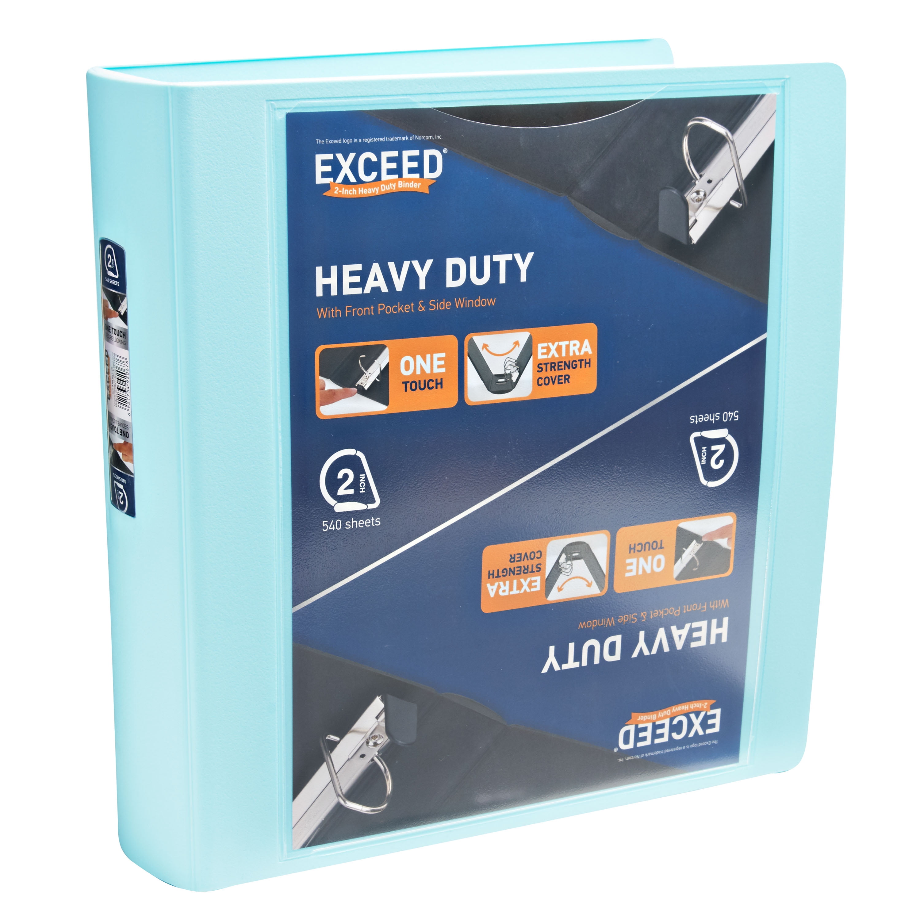 Shop Exceed 3Ring Heavy Duty Binder, 2 Jade, Slant Ring Great Prices Await