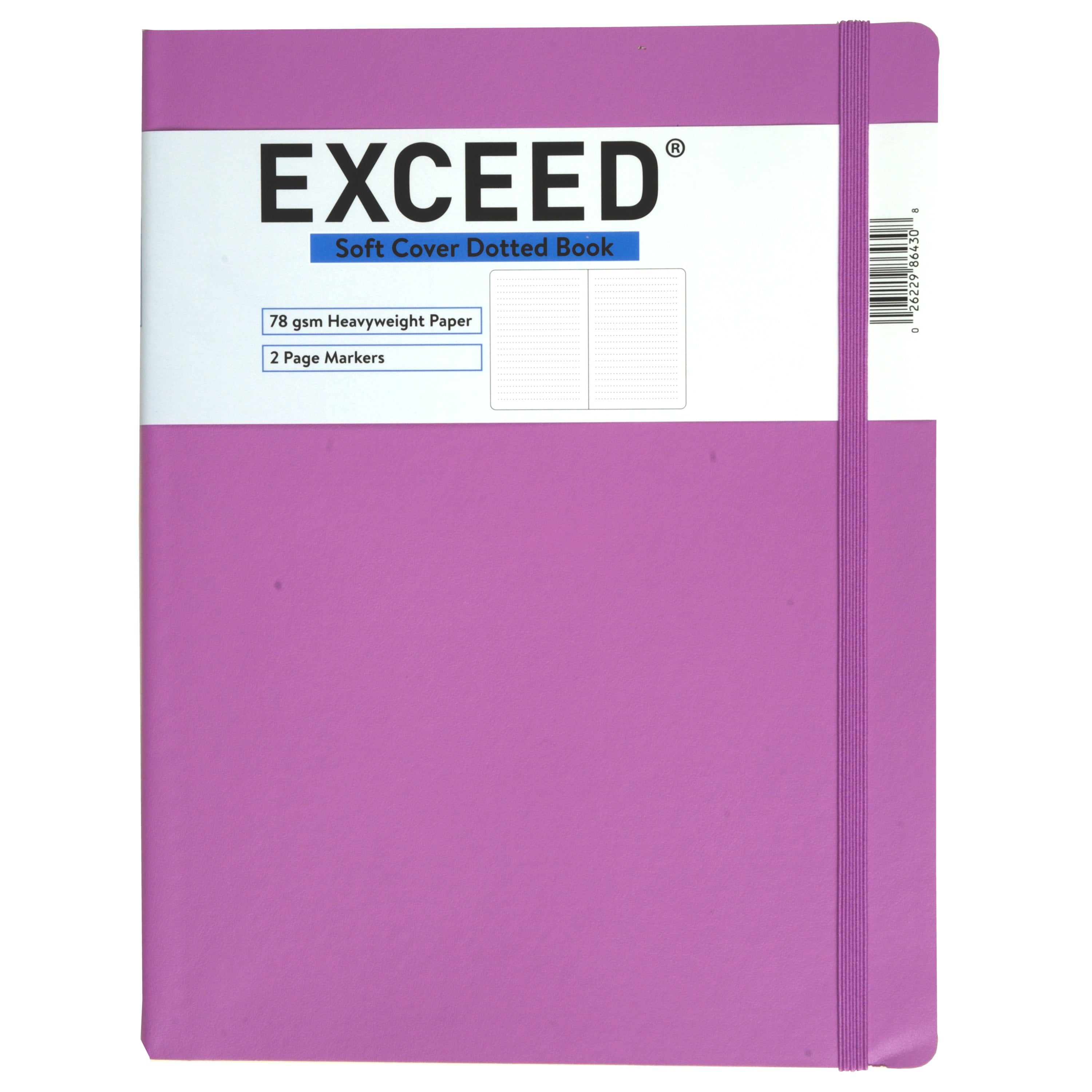 Exceed Large Classic Notebook, Dotted, 96 Sheets, 7.5 Exceed Large Classic Notebook, Dotted, 96 Sheets, 7.5